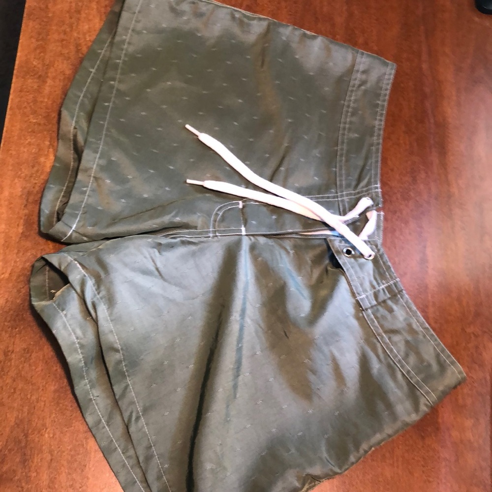 Green board shorts